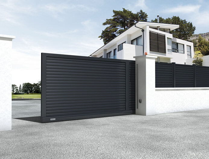 Aluminum Alloy swing gate4